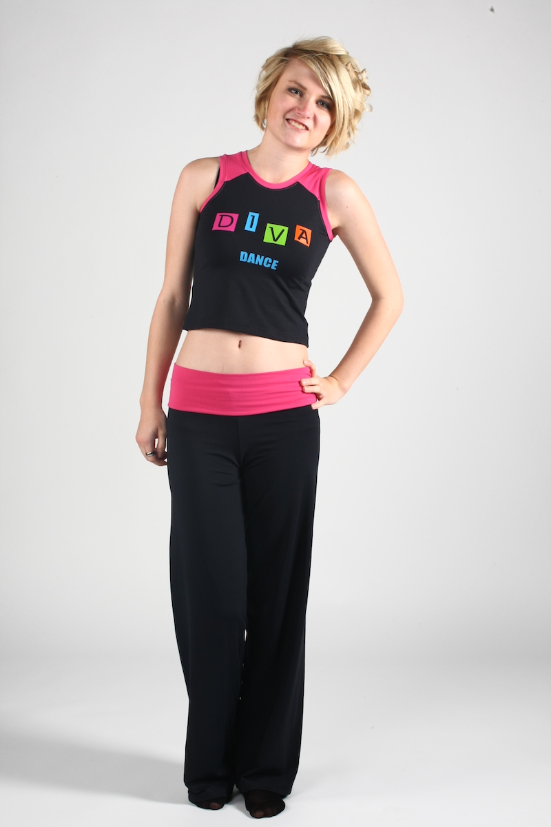 made to order dance wear with Diva Dance logo